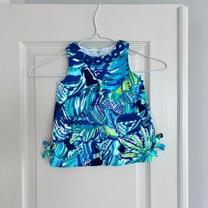 Lilly Pulitzer Baby Lilly Shift Dress Size 6-12 Months